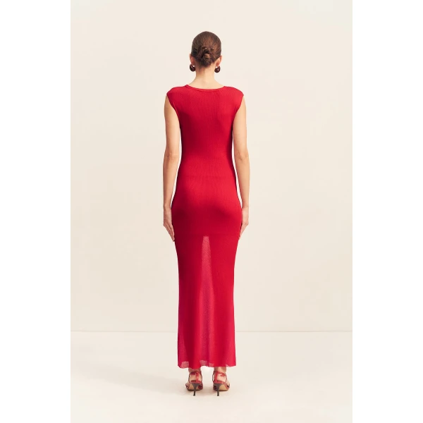 Shona Joy Rohe Cap Sleeve Midi Dress - Shona Joy Dresses - Australian Designer Fashion at Luxury Shoes 