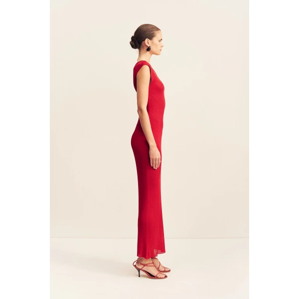 Shona Joy Rohe Cap Sleeve Midi Dress - Shona Joy Dresses - Australian Designer Fashion at Luxury Shoes 