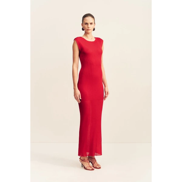 Shona Joy Rohe Cap Sleeve Midi Dress - Shona Joy Dresses - Australian Designer Fashion at Luxury Shoes 