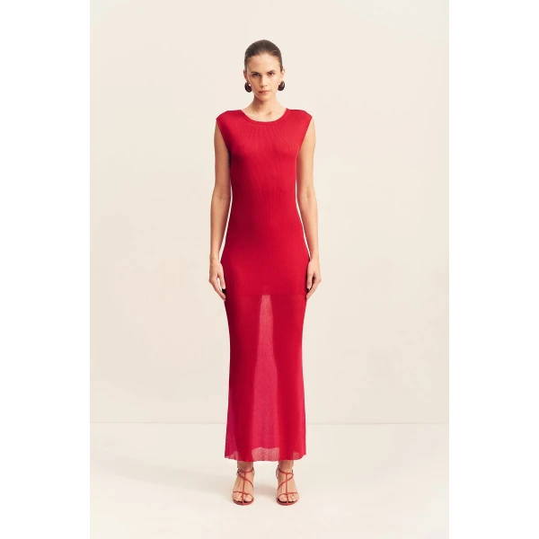 Shona Joy Rohe Cap Sleeve Midi Dress - Shona Joy Dresses - Australian Designer Fashion at Luxury Shoes 