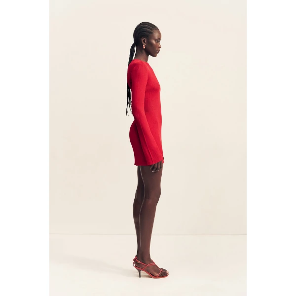 Shona Joy Rohe Long Sleeve Mini Dress - Shona Joy Dresses - Australian Designer Fashion at Luxury Shoes 