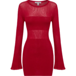 Shona Joy Rohe Long Sleeve Mini Dress - Shona Joy Dresses - Australian Designer Fashion at Luxury Shoes 