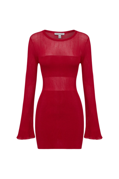 Shona Joy Rohe Long Sleeve Mini Dress - Shona Joy Dresses - Australian Designer Fashion at Luxury Shoes 