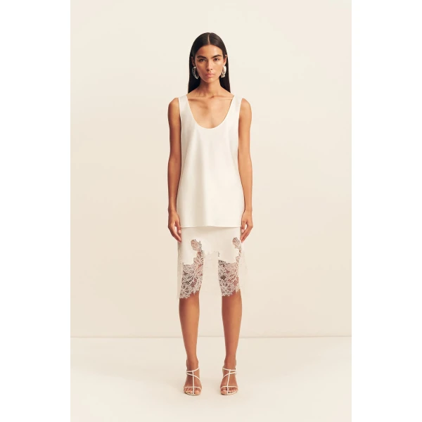 Shona Joy Savanna Scoop Neck Top - Shona Joy Tops - Australian Designer Fashion at Luxury Shoes 