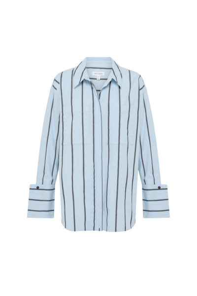 Shona Joy Saxon Oversized Shirt - Shona Joy Tops - Australian Designer Fashion at Luxury Shoes 