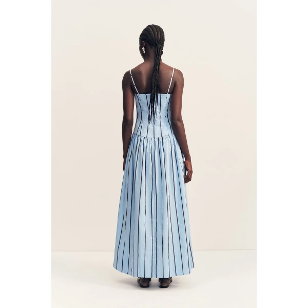 Shona Joy Saxon Panelled Bustier Maxi Dress - Shona Joy Dresses - Australian Designer Fashion at Luxury Shoes 