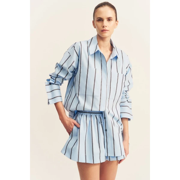 Shona Joy Saxon Short - Shona Joy Shorts - Australian Designer Fashion at Luxury Shoes 