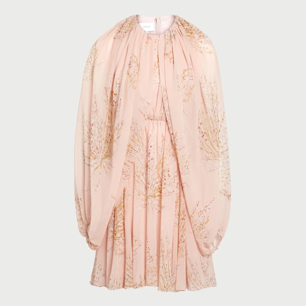 Giambattista Valli Short Pink Silk Wrap Dress - Giambattista Valli Dresses - Romantic Couture - Shop at Luxury Shoes 