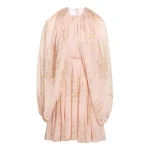 Giambattista Valli Short Pink Silk Wrap Dress - Giambattista Valli Dresses - Romantic Couture - Shop at Luxury Shoes 