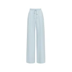 Oscar de la Renta Silk Georgette Drawstring Pant - Oscar de la Renta Pants - American Couture - Shop at Luxury Shoes 