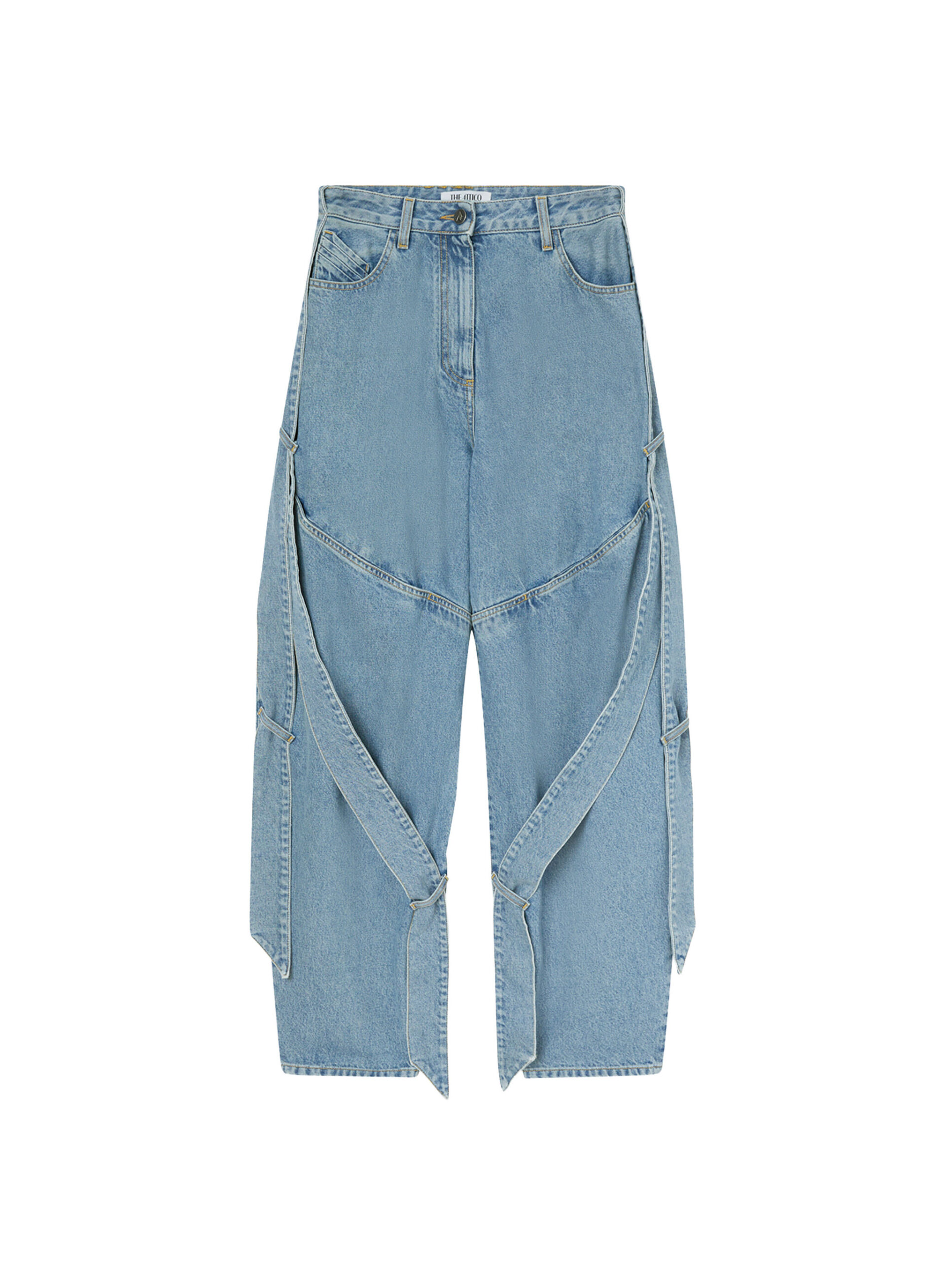 The Attico Sky Blue Long Pant - The Attico Pants - Designed by Gilda Ambrosio & Giorgia Tordini - Shop at Luxury Shoes The Attico Sky Blue Long Pant - The Attico Pants - Designed by Gilda Ambrosio & Giorgia Tordini - Shop at Luxury Shoes