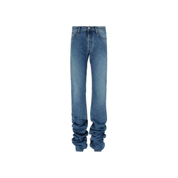 The Attico Sky Blue Long Pants - The Attico Pants - Designed by Gilda Ambrosio & Giorgia Tordini - Shop at Luxury Shoes 