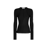 The Attico Sweater Black - The Attico Knitwear - Designed by Gilda Ambrosio & Giorgia Tordini - Shop at Luxury Shoes 