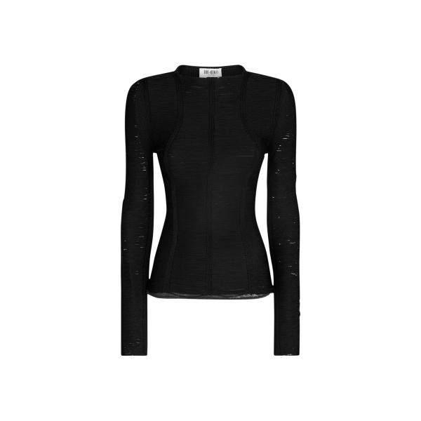 The Attico Sweater Black - The Attico Knitwear - Designed by Gilda Ambrosio & Giorgia Tordini - Shop at Luxury Shoes 