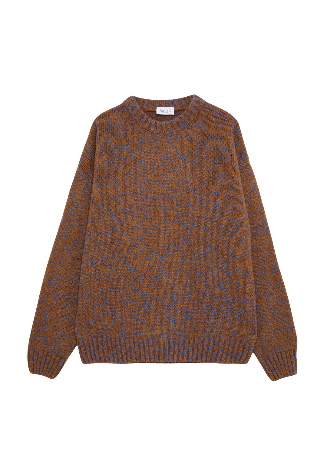 The-Frankie-Shop-Amish-Supplies-Crewneck-Sweater-Rustic-coveti-921592_nobg The Frankie Shop Amish Supplies Crewneck Sweater - Rustic - Oversized Minimalist Knitwear in Multicolour - Shop at Luxury Shoes