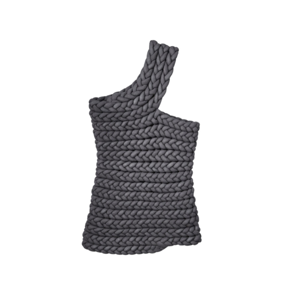 The Frankie Shop Bevza Tisto Top – Dark Grey