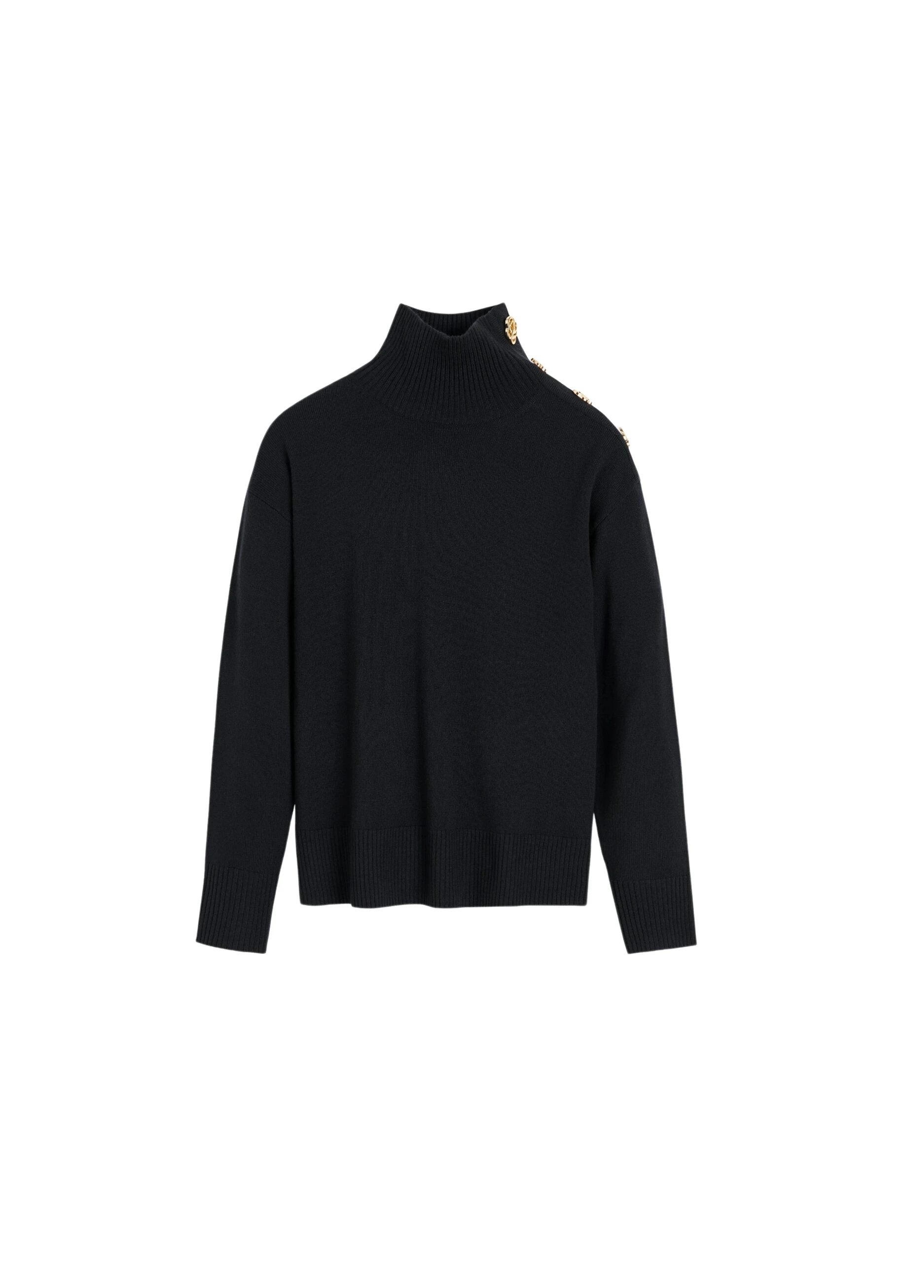 The-Frankie-Shop-By-Malene-Birger-Vanille-Wool-Sweater-Black-coveti-scaled45169_nobg The Frankie Shop By Malene Birger Vanille Wool Sweater - Black - Oversized Minimalist Knitwear in Black - Shop at Luxury Shoes