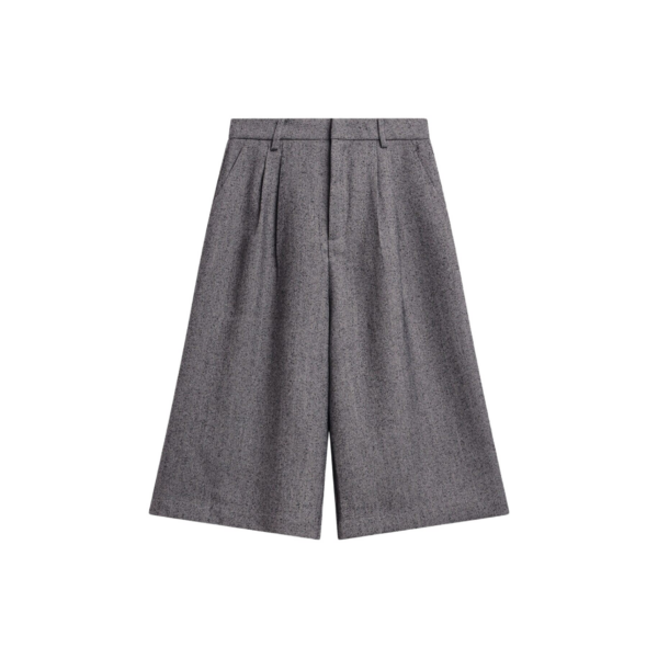 The Frankie Shop Dunley Bermuda Shorts – Charcoal Melange