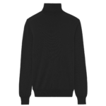 The Frankie Shop Eve Thin Turtleneck Sweater - Black - Oversized Minimalist Knitwear in Brown - Shop at Luxury Shoes 