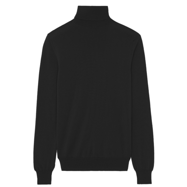 The Frankie Shop Eve Thin Turtleneck Sweater – Black