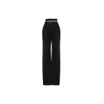 The Frankie Shop Gudu Trousers #03 - Black - Oversized Minimalist Pants in Black - Shop at Luxury Shoes 
