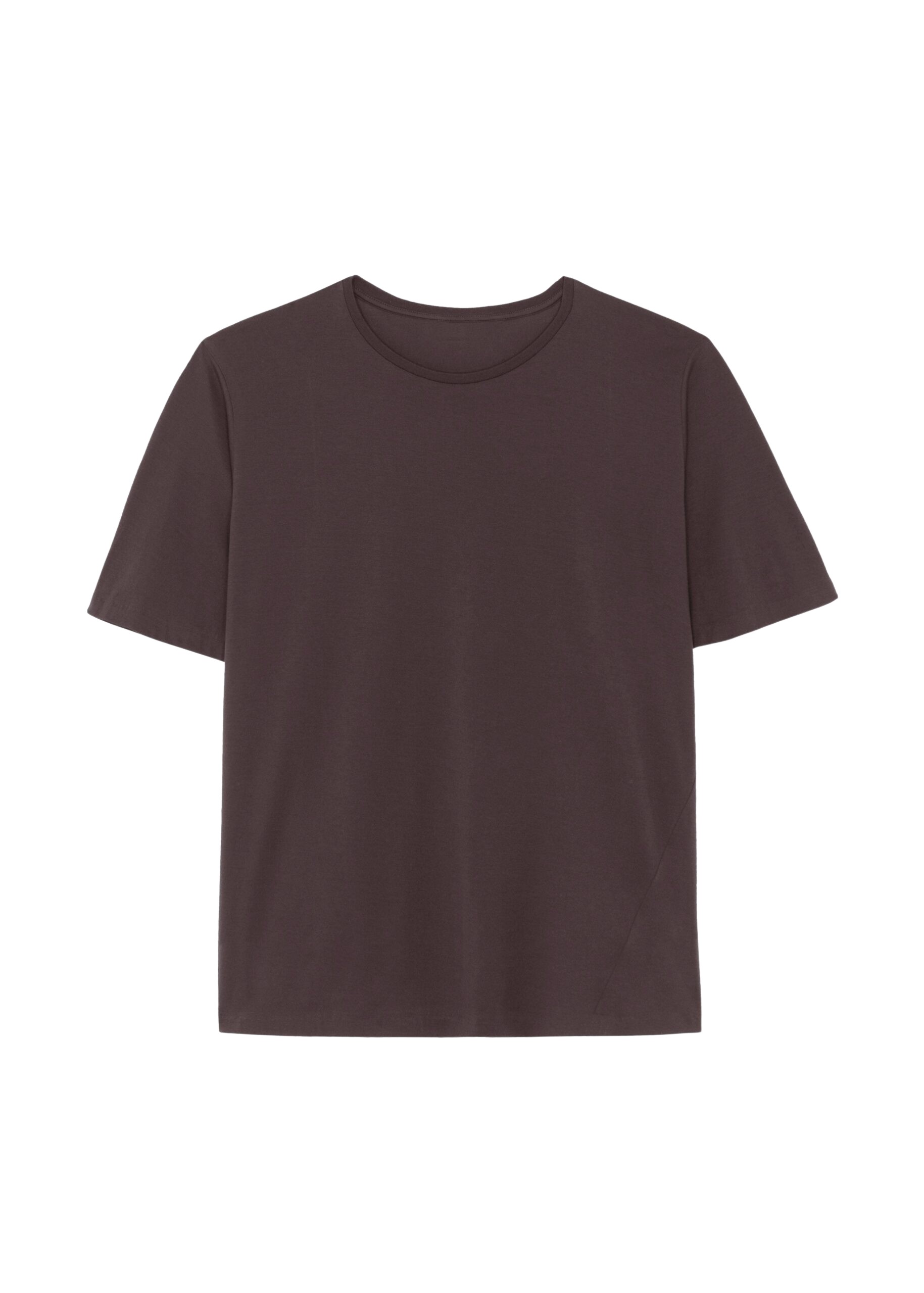 The Frankie Shop Harper Soft Organic T-Shirt – Brown Top