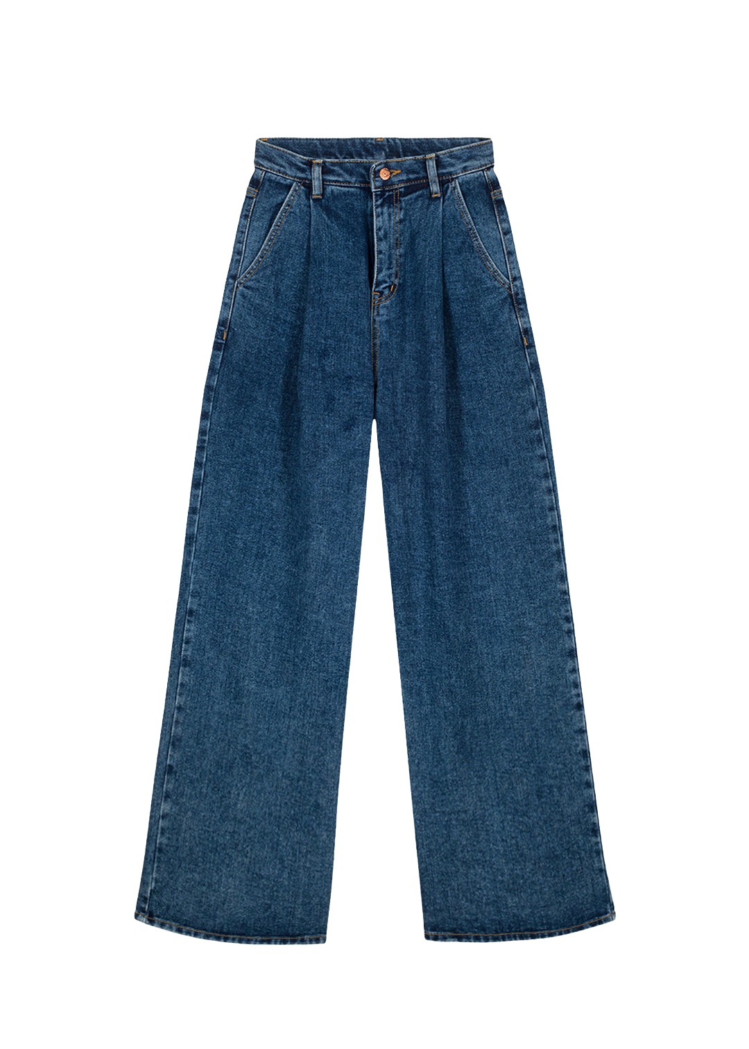The-Frankie-Shop-Isabella-Denim-Pants-Medium-Wash-coveti-1142205_nobg The Frankie Shop Isabella Denim Pants - Medium Wash - Oversized Minimalist Pants in Blue - Shop at Luxury Shoes