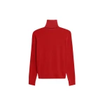 The Frankie Shop Koler Padded Knit Turtleneck - Red - Oversized Minimalist Knitwear in Red - Shop at Luxury Shoes 