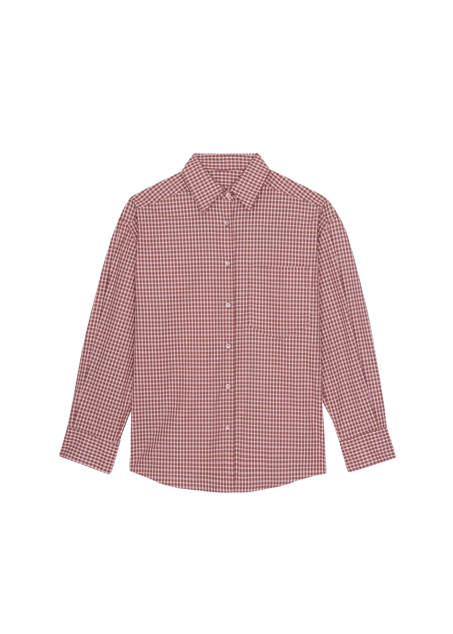 The-Frankie-Shop-Lesja-Cotton-Shirt-Checked-Red-coveti-scaled73625_nobg The Frankie Shop Lesja Cotton Shirt - Checked Red - Oversized Minimalist Tops in Red - Shop at Luxury Shoes