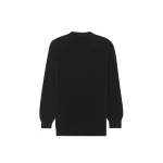 The Frankie Shop Maxime Knit Sweater Dress - Black - Oversized Minimalist Dresses in Black - Shop at Luxury Shoes 