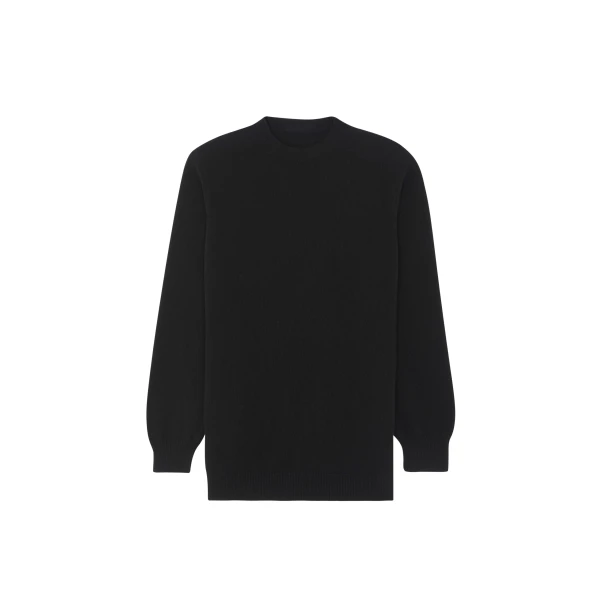 The Frankie Shop Maxime Knit Sweater Dress - Black - Oversized Minimalist Dresses in Black - Shop at Luxury Shoes 
