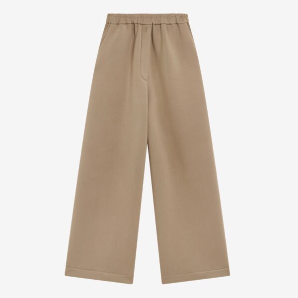 The Frankie Shop Mirca Neoprene Elastic Pants – Camel, view 8
