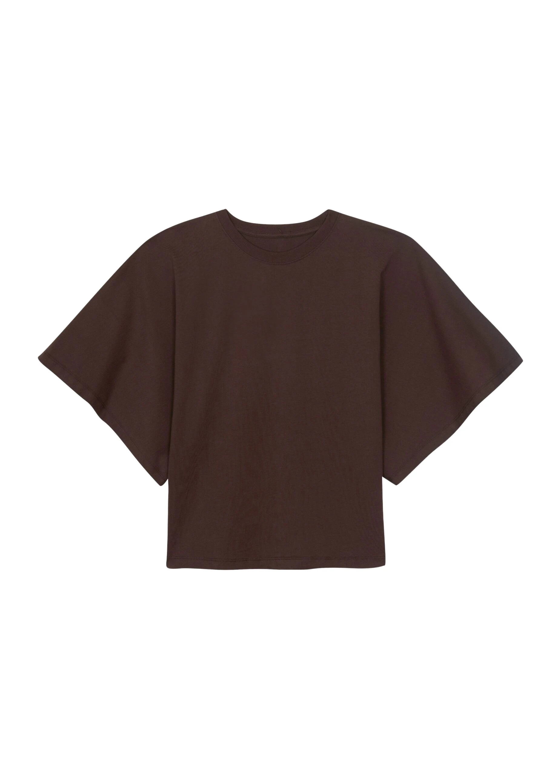 The-Frankie-Shop-Modave-Dolman-Sleeve-Tee-Brown-coveti-scaled76564_nobg The Frankie Shop Modave Dolman Sleeve Tee - Brown - Oversized Minimalist Tops in Brown - Shop at Luxury Shoes