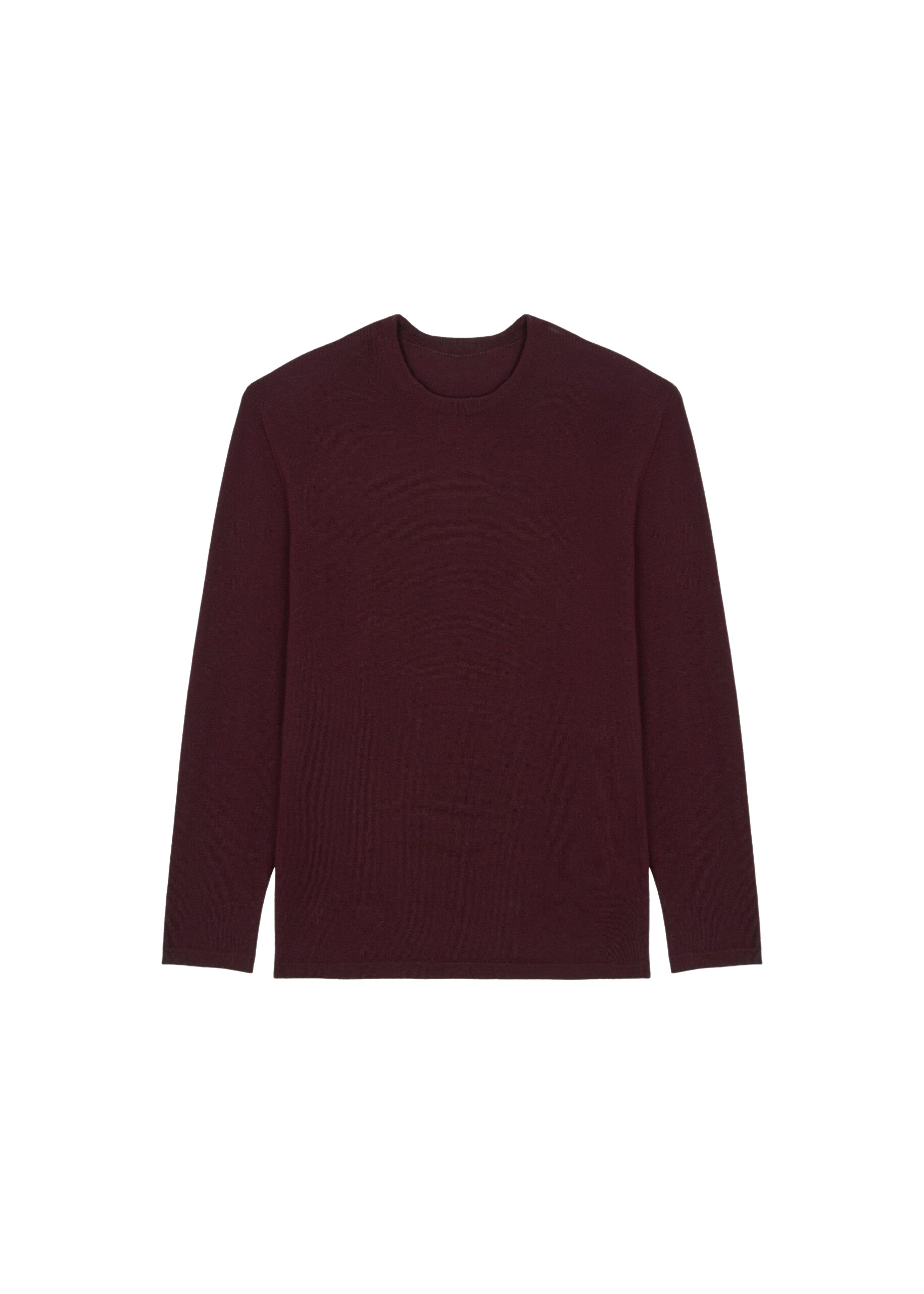 The Frankie Shop Morang Merino Wool Sweater – Burgundy