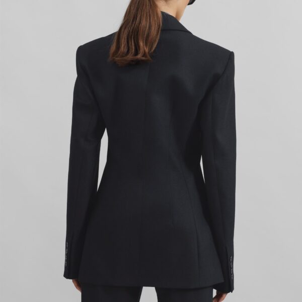 The Frankie Shop Morrison Crossover Blazer – Black, view 9