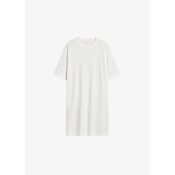 The Frankie Shop Oberon Soft Oversized T-Shirt - White - Oversized Minimalist Tops in White - Shop at Luxury Shoes 