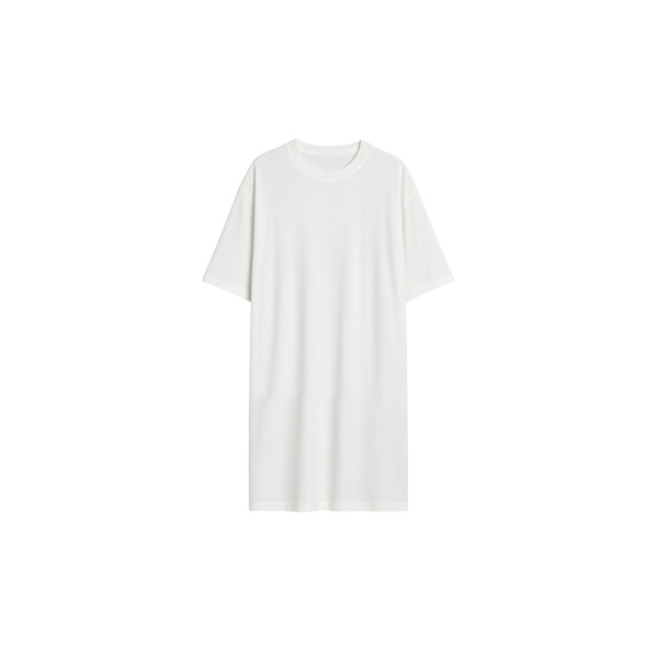 The Frankie Shop Oberon Soft Oversized T-Shirt - White - Oversized Minimalist Tops in White - Shop at Luxury Shoes 