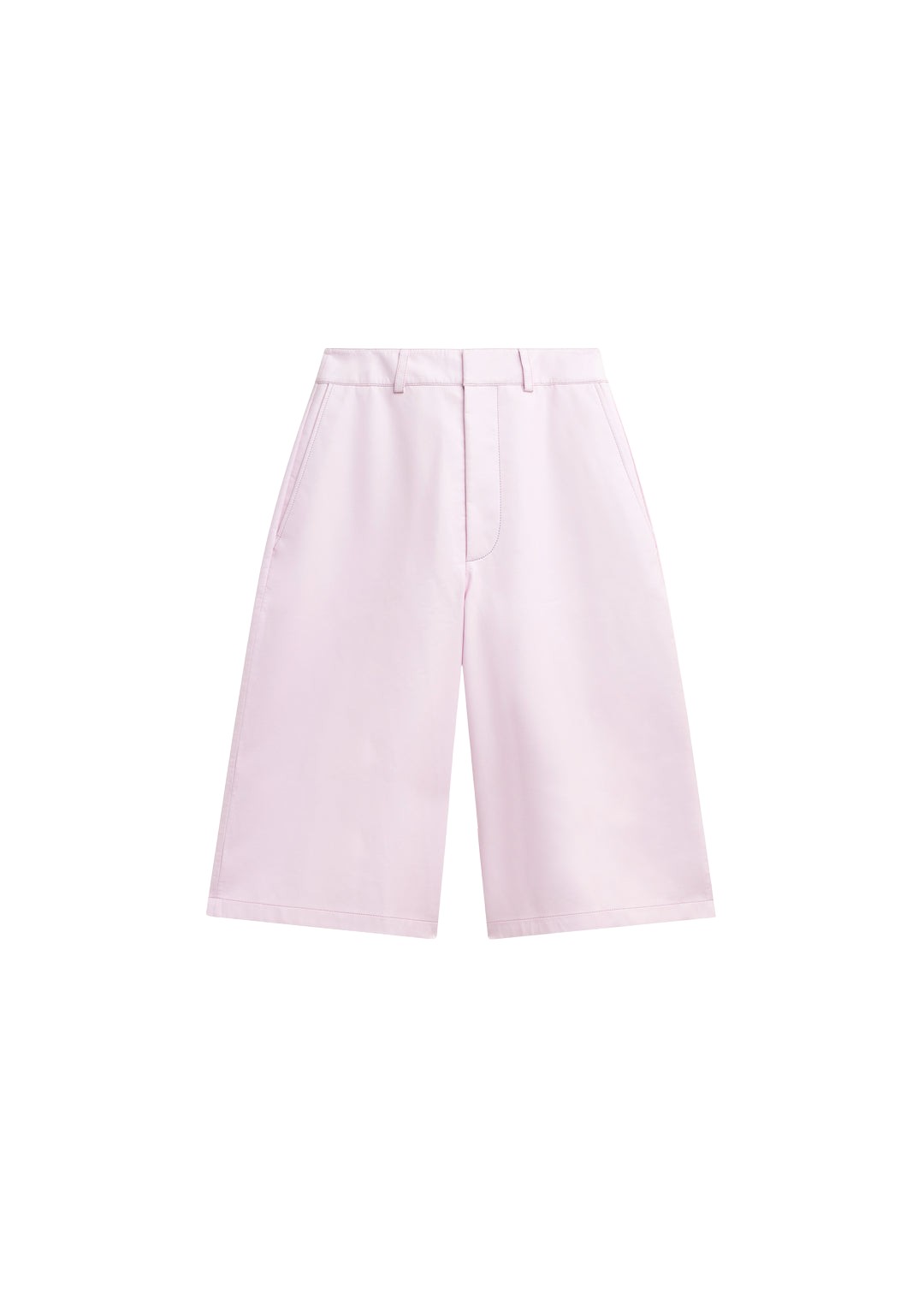 The-Frankie-Shop-Olivia-Leather-Bermuda-Shorts-Faded-Pink-coveti-1037236_nobg The Frankie Shop Olivia Leather Bermuda Shorts - Faded Pink - Oversized Minimalist Shorts in Pink - Shop at Luxury Shoes