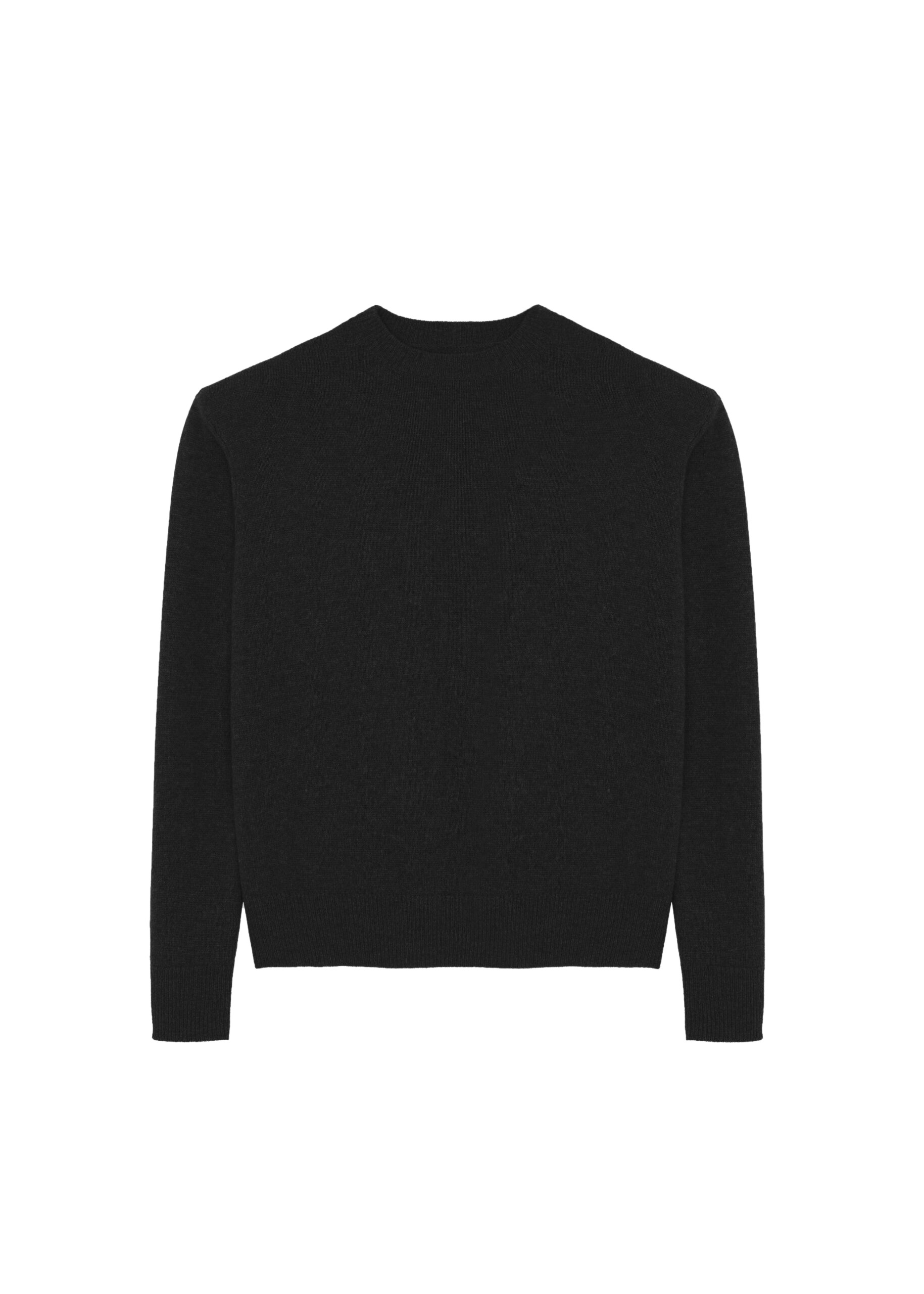 The Frankie Shop Rafaela Padded Knit Sweater – Black