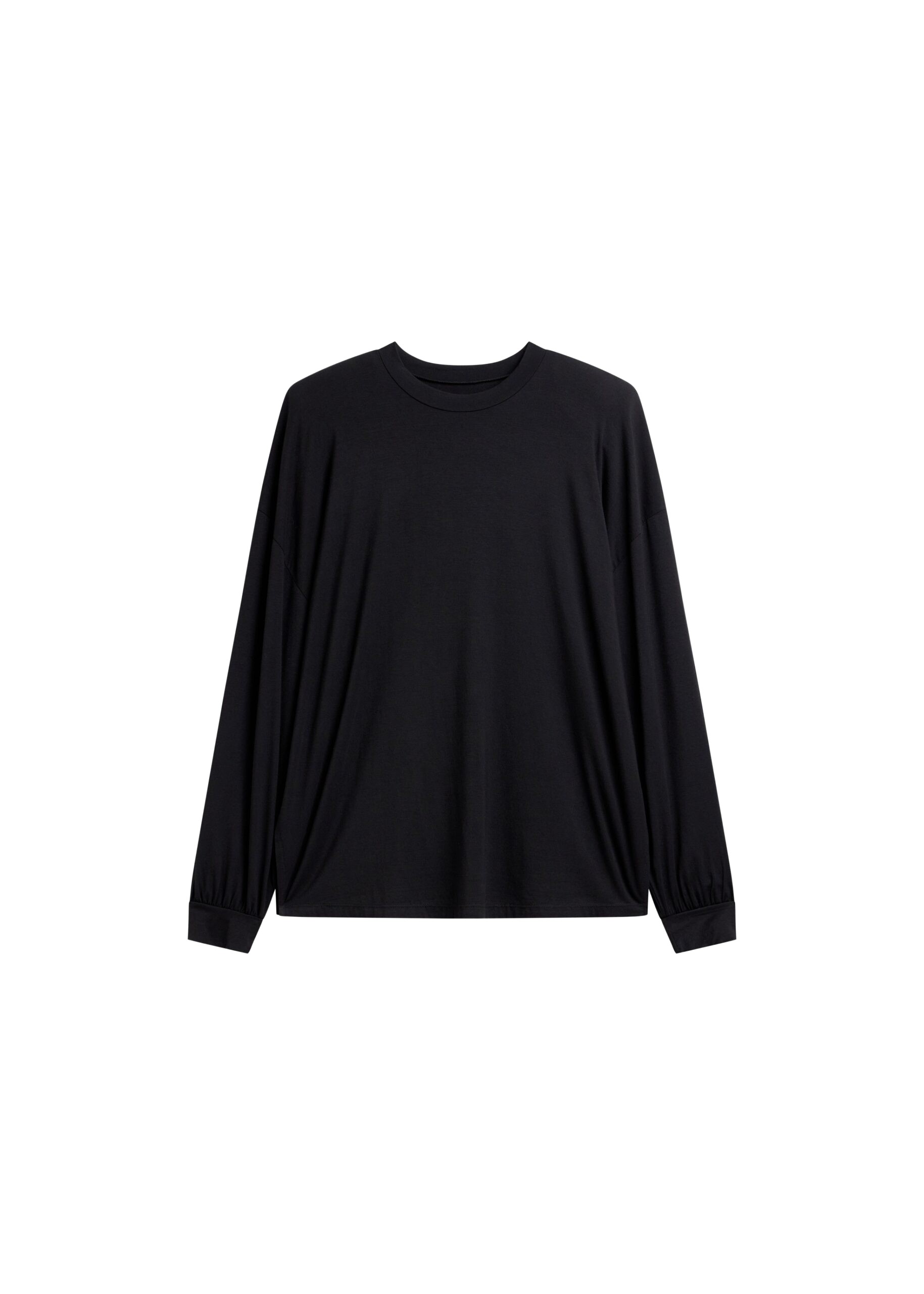 The Frankie Shop Ravvi Soft Padded Top – Black