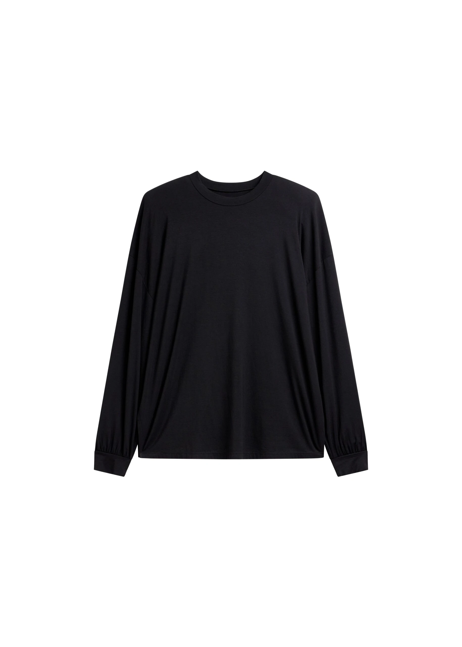 The-Frankie-Shop-Ravvi-Soft-Padded-Top-Black-coveti-scaled11617_nobg The Frankie Shop Ravvi Soft Padded Top - Black - Oversized Minimalist Tops in Black - Shop at Luxury Shoes