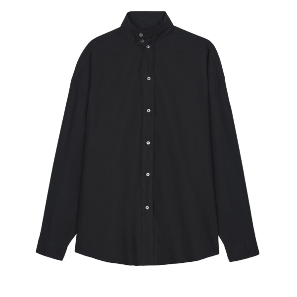 The Frankie Shop Riken Oversized Shirt – Black