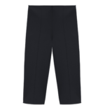 The Frankie Shop Rivoli Capri Pants - Black - Oversized Minimalist Pants in Black - Shop at Luxury Shoes 