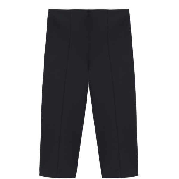 The Frankie Shop Rivoli Capri Pants - Black - Oversized Minimalist Pants in Black - Shop at Luxury Shoes 