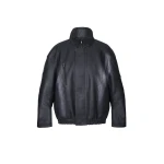 The Frankie Shop Zion Quilted Bomber Jacket - Black - Oversized Minimalist Jackets in Black - Shop at Luxury Shoes 