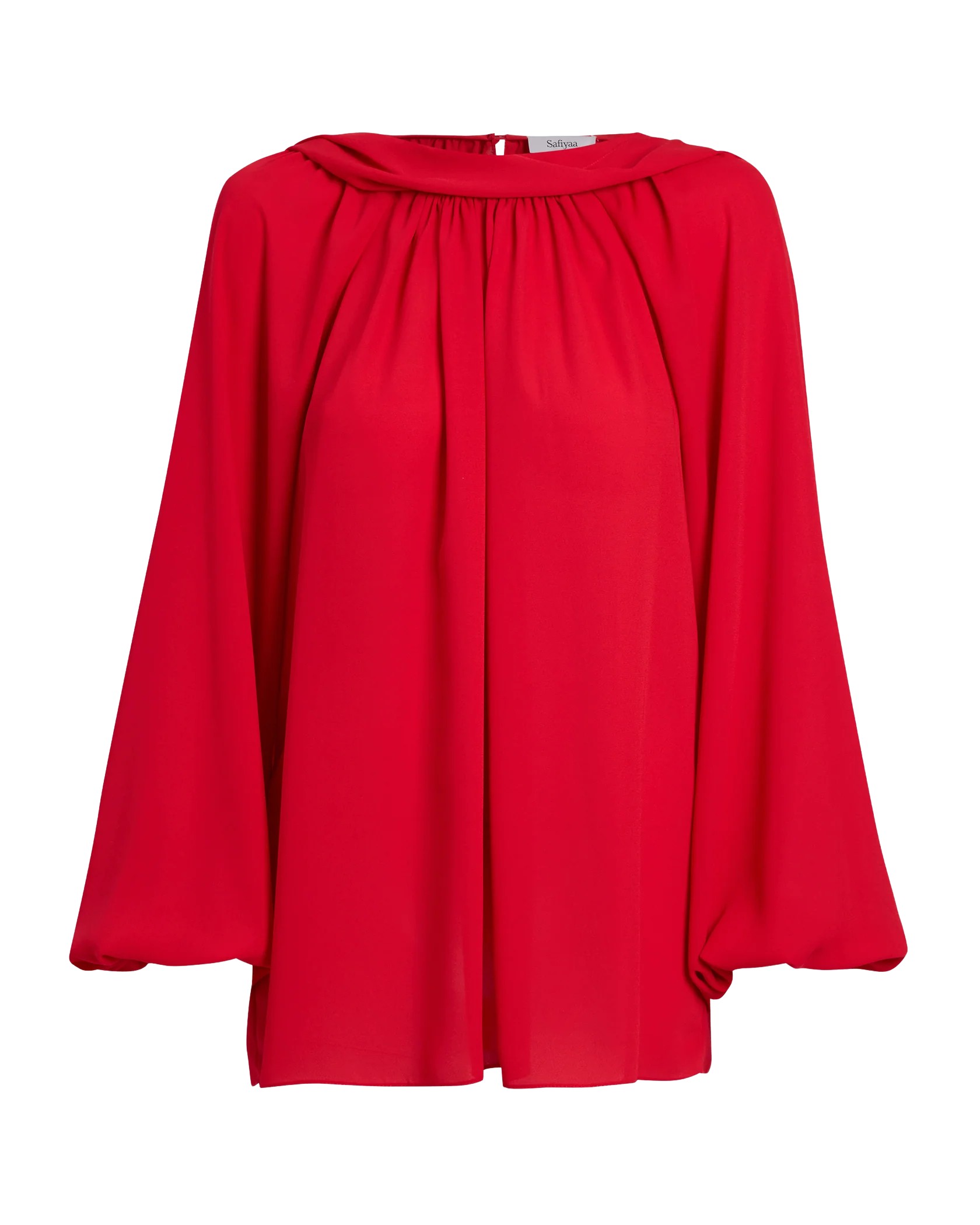 Safiyaa Tilde Top in Azalea Red