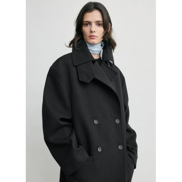 Broad peacoat black - Image 5