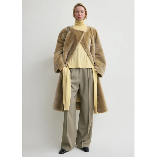 Toteme Coats with minimalist design at Luxury Shoes 