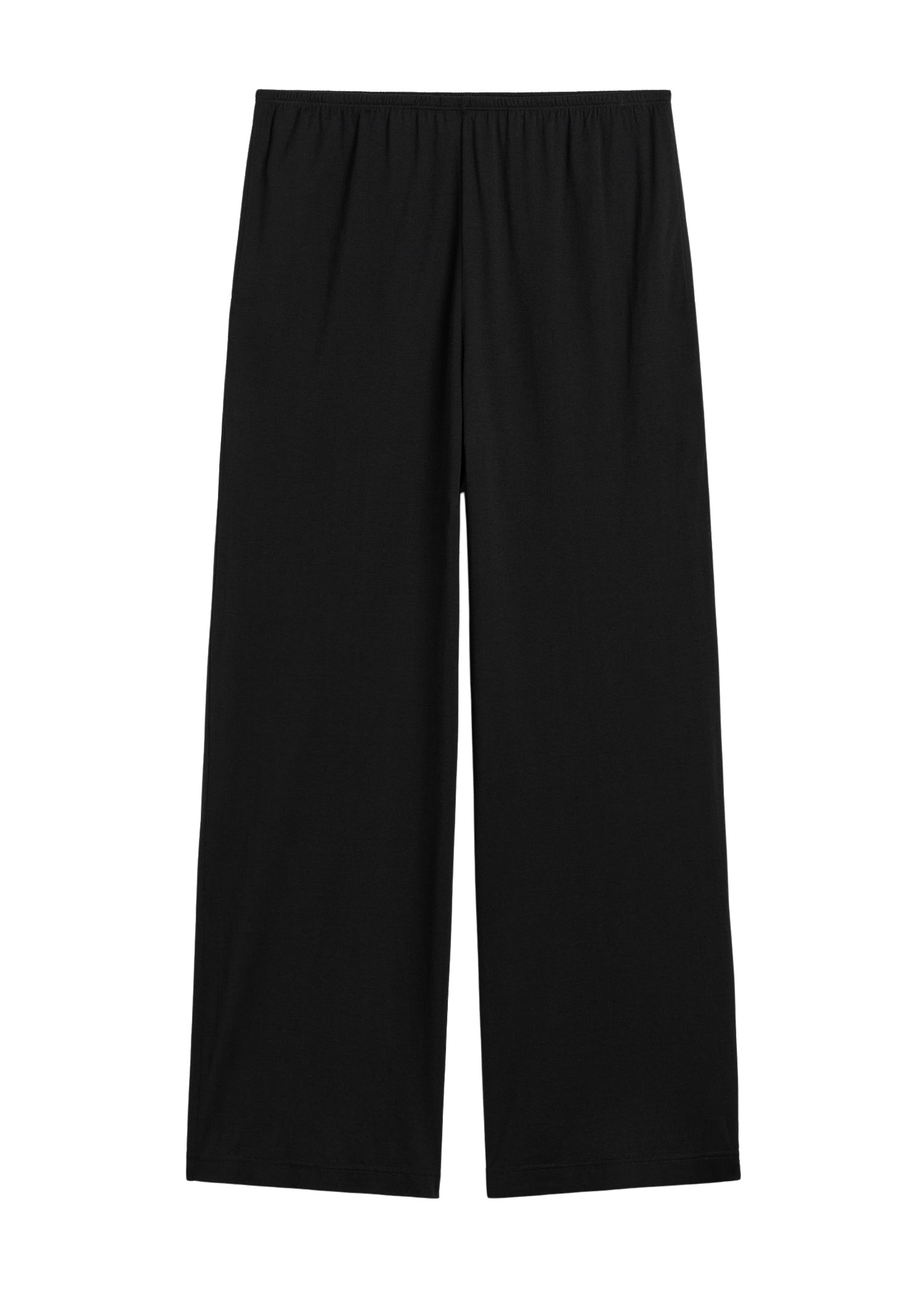 Toteme Cotton silk pj bottoms black