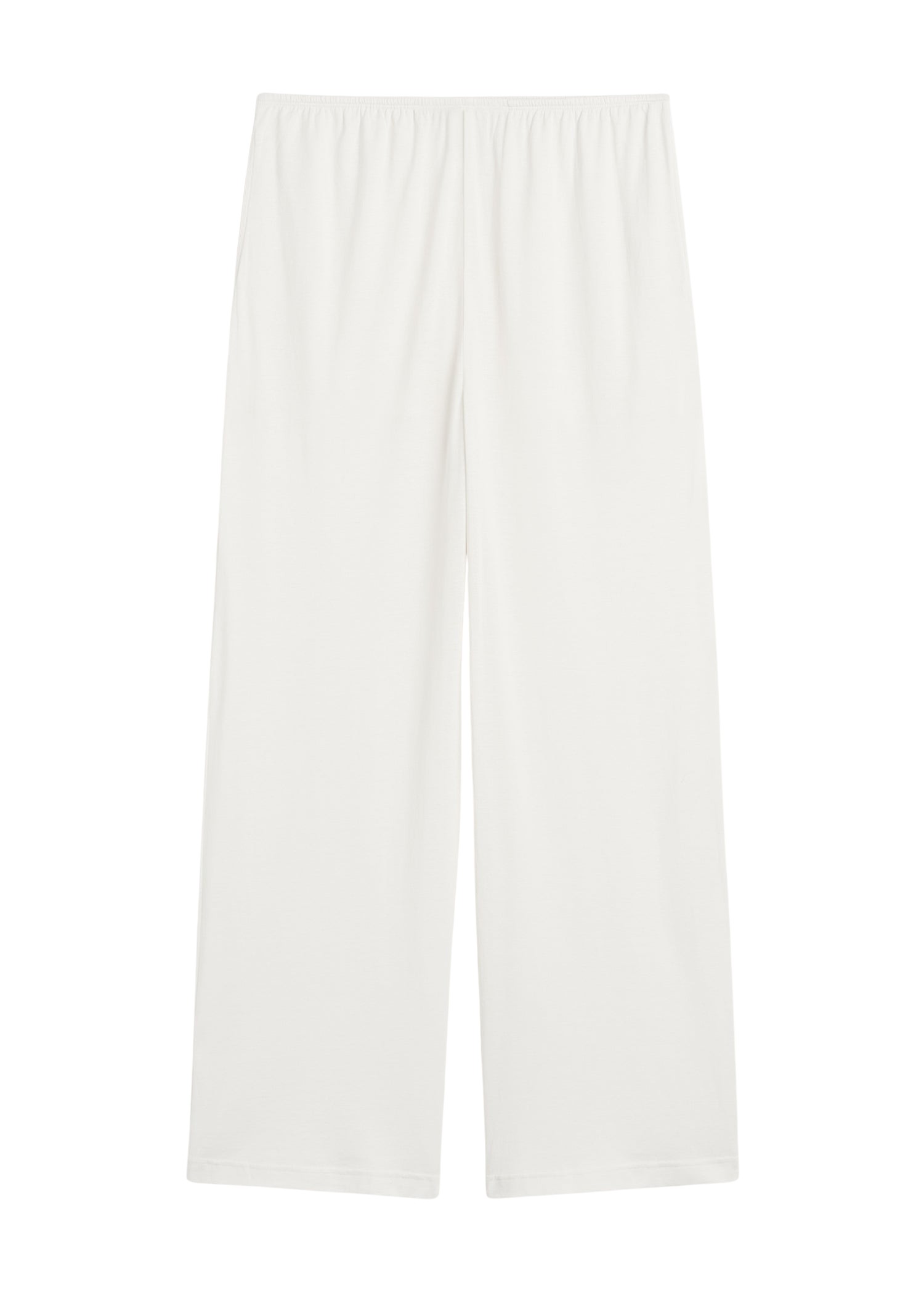 Toteme Cotton silk pj bottoms off-white